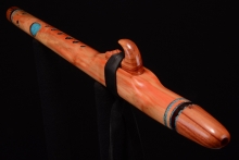 Boxelder Native American Flute, Minor, Mid A-4, #G33H